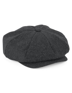 B-B629-Melton Wool Baker Boy Cap 2